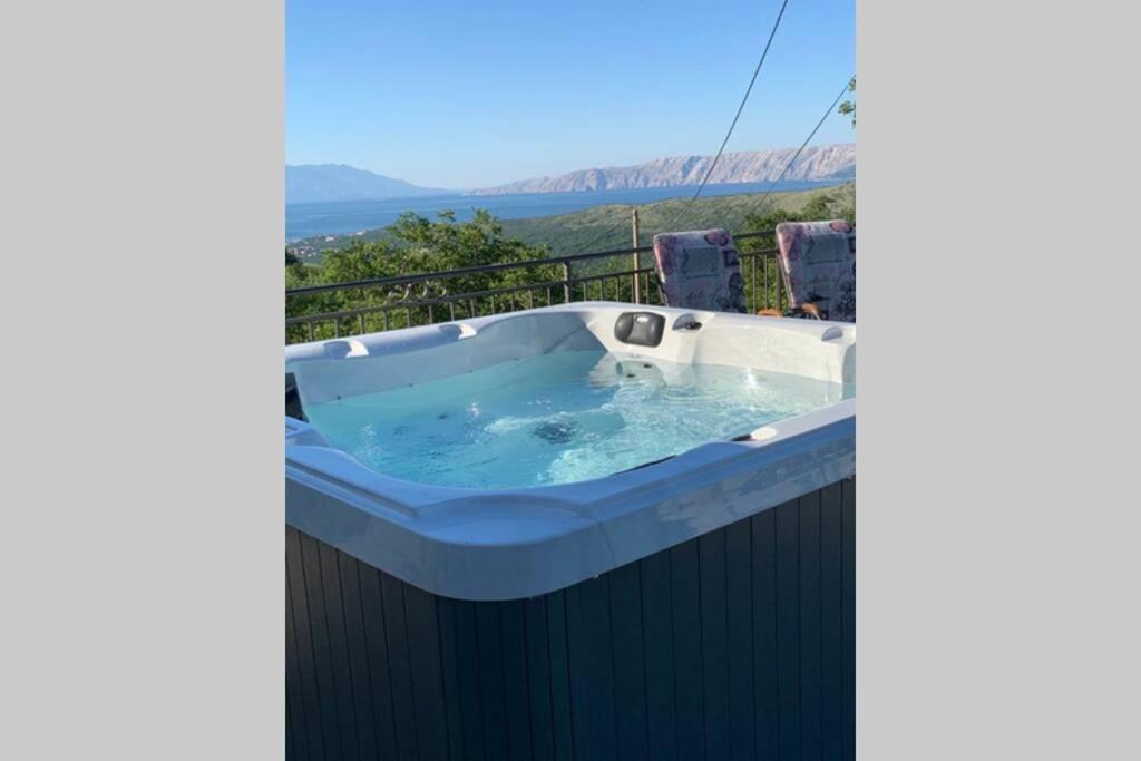 Villa Nona Tamara With Astonishing Sea & Mountains View 브리비르 외부 사진